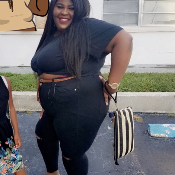 Rebdolls Tops - Plus size crop top